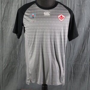 Team Canda Rugby Jersey (Retro) - 2019 Training Jersey by Canterbury - Men's LRG
